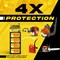 Fuel Stickers Mixed Fuel Sticker, 2-Cycle Label:  Fuel Can & Outdoor Power Equipment, Hvy-Dty, 2''x1'', 4PK Z-2X1MFO-4PK - alternate 2
